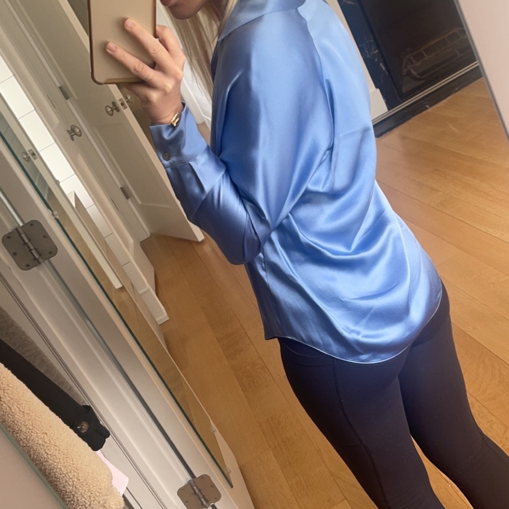 Vince Silk Blouse